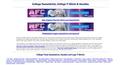 Desktop Screenshot of college-sweatshirts.com